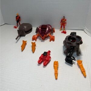 Vintage Air Raiders Lot 1987 Figures And Accessories